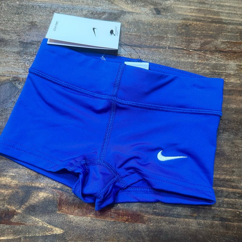 New Nike Volleyball Shorts sz XS Blue Nike Shorts